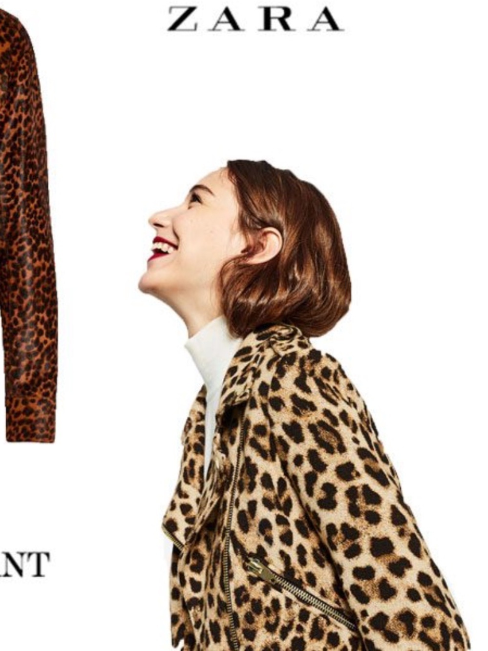 Zara Leopard-Print Jacket